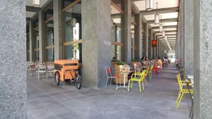 Outdoor seating (quiet) at Nooch - Richti in Zurich