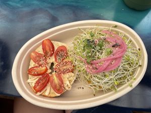 Banzai Bagel at Raised by the Waves  in Kahuku
