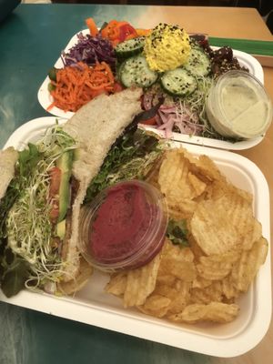 Baggers B.L.A.T. and Aloha bowl    at Raised by the Waves  in Kahuku