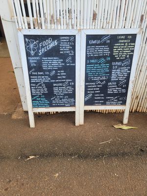 Specials #Veganuary at Raised by the Waves  in Kahuku