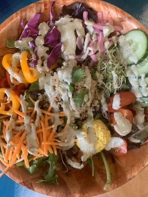 Special summer bowl at Raised by the Waves  in Kahuku