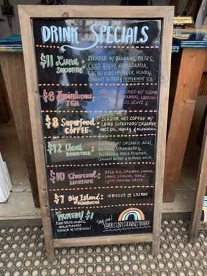 Drink specials  at Raised by the Waves  in Kahuku