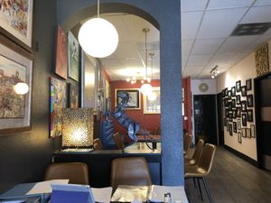 Inside restaurant   at Fairouz in San Diego