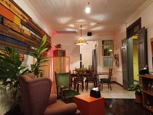 Nice indoor and outdoor seating at Café Rojo  in San Jose