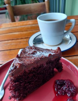  at Café Rojo  in San Jose