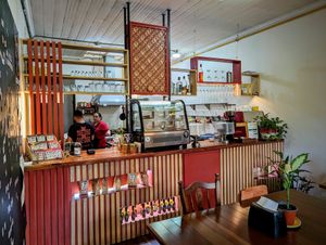  at Café Rojo  in San Jose