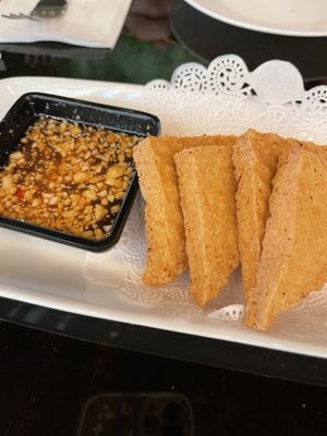 Fried Tofu Appetizer at Siam Gulf in Sarasota