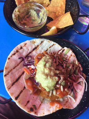 Cauliflower Taco at Amigos Mexican Grill in Alexandra