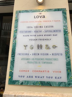Entry  at Lova in Malaga