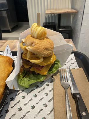 Bfc burger   at GrassfedVegan in South Brisbane