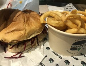If you need a burger fix - this is your place!!  at GrassfedVegan in South Brisbane