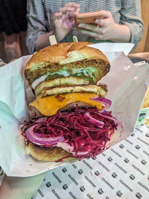 The Aussie at GrassfedVegan in South Brisbane