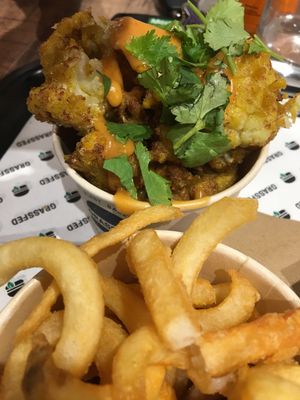 Buffalo Cauliflower  at GrassfedVegan in South Brisbane