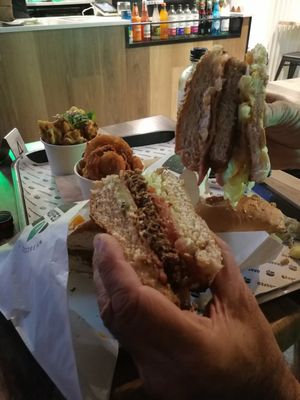 Burgers & Sides at GrassfedVegan in South Brisbane