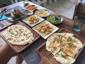 Tapas style menu at Gecko Republic Jungle Cafe in Koh Tao