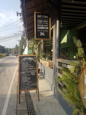 Menu at Gecko Republic Jungle Cafe in Koh Tao