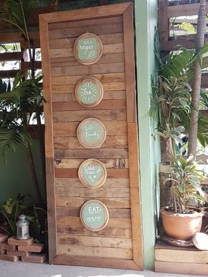 Interiour at Gecko Republic Jungle Cafe in Koh Tao