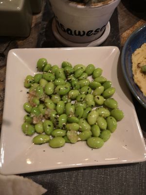 Edamame at Gecko Republic Jungle Cafe in Koh Tao