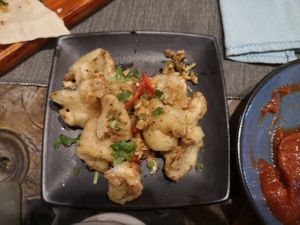 Cauliflower at Gecko Republic Jungle Cafe in Koh Tao