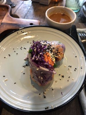 Wrap at Gecko Republic Jungle Cafe in Koh Tao