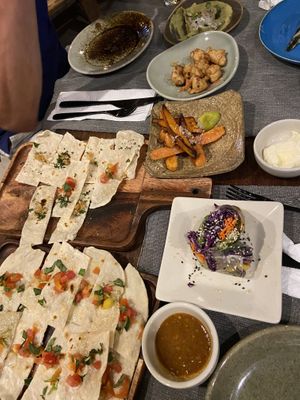 Flatbread promotion  at Gecko Republic Jungle Cafe in Koh Tao