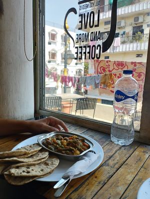  at Mark's Cafe in Varanasi