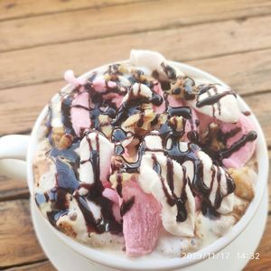 Twist of Coffee at Mark's Cafe in Varanasi