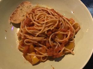 spaghetti marinara at Where Else! in Koh Lanta