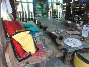 Sitting area at Where Else! in Koh Lanta