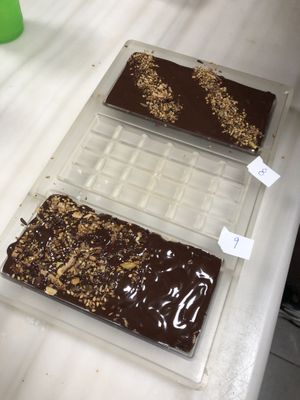 chocolate making  at Choco Museo in Antigua