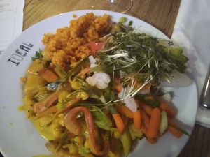 Mains buffet at IDEAL in Fulda