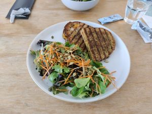 Tosti pesto at Fast & Vegan in The Hague