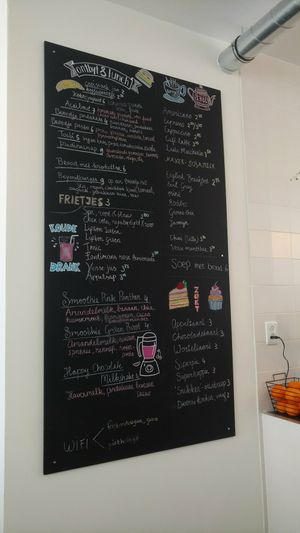 Menu at Fast & Vegan in The Hague