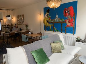 Very comfy! at Fast & Vegan in The Hague