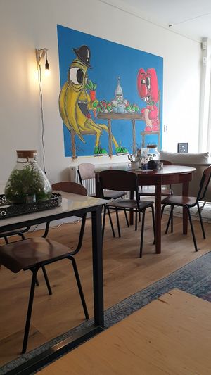 Inside at Fast & Vegan in The Hague