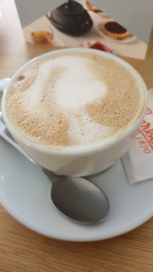 Cappuccino at Fast & Vegan in The Hague