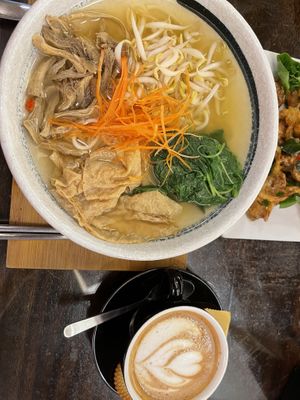 Braised Ramen Soup  at Botanist Cafe in Malacca