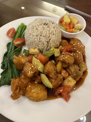 Sweet & Sour (Mushroom inside)   at Botanist Cafe in Malacca