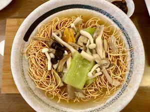 Crispy Mee Sua. But more like noodles 🍜   at Botanist Cafe in Malacca