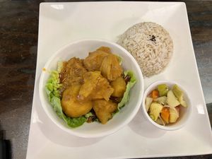 Rendang curry   at Botanist Cafe in Malacca