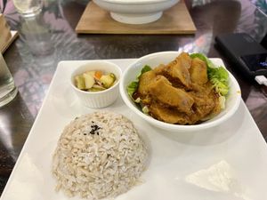 Rendang curry   at Botanist Cafe in Malacca