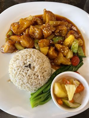 Sweet and sour   at Botanist Cafe in Malacca