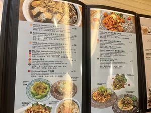 Menu: noodles & spaghetti   at Botanist Cafe in Malacca