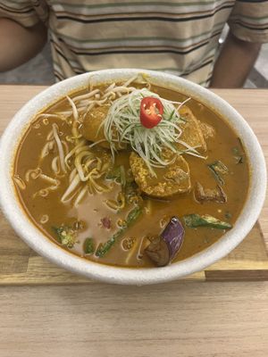 Curry ramen   at Botanist Cafe in Malacca