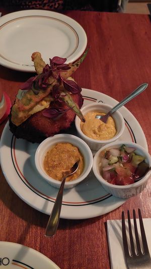 Acarajé at Quincho Cozinha & Coquetelari in Sao Paulo