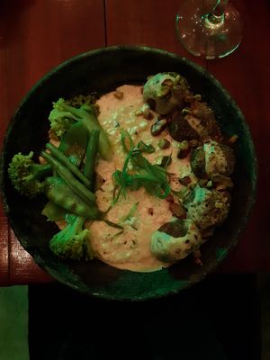 Risoto de quinoa at Quincho Cozinha & Coquetelari in Sao Paulo