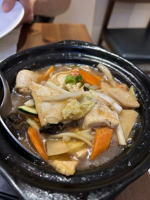 Tofu stew at Yi Wei Chinese Art in Genoa