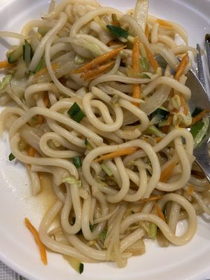 Udon noodles  at Yi Wei Chinese Art in Genoa