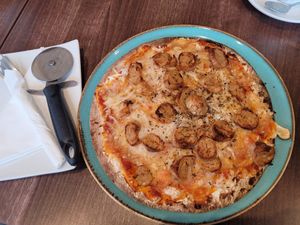 Meat Free Sausage Vegan Feast at Cadwaladers in Porthmadog