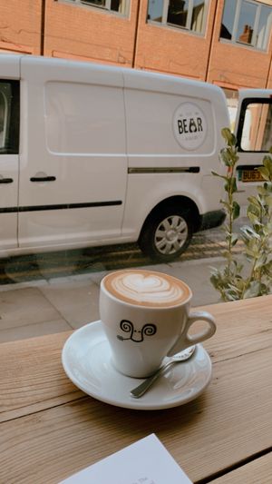 Latte  at Jaunty Goat Coffee - Northgate St in Chester